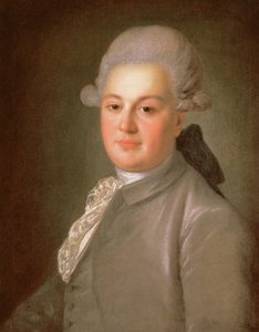 1768年后，参议员伯爵Artemy Vorontsov（1748-1813）的肖像